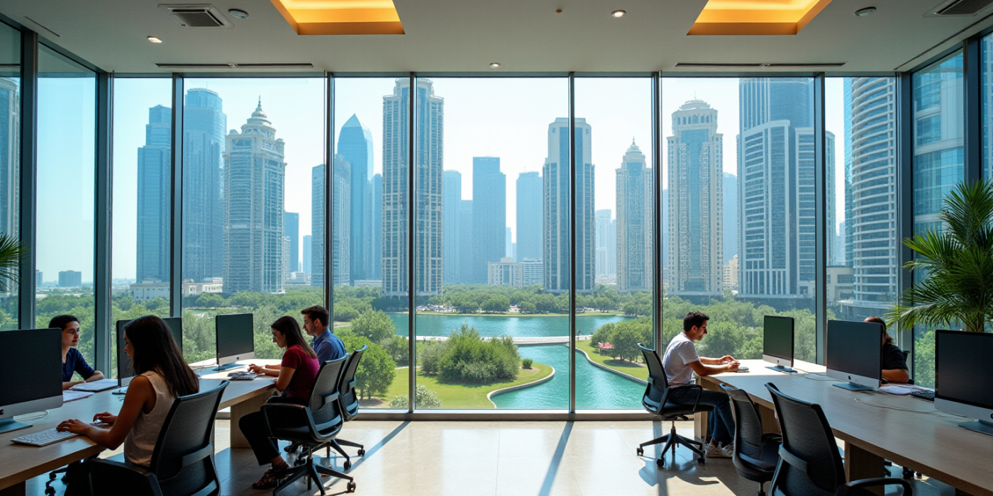 Why Office Space in JLT Boosts Business Success and Efficiency