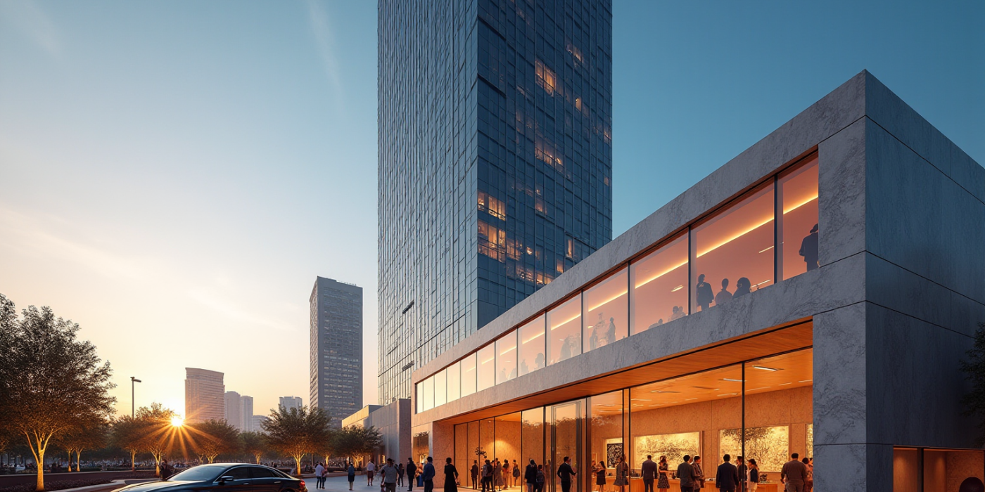 Why the Single Business Tower Location Attracts Multinational Corporations